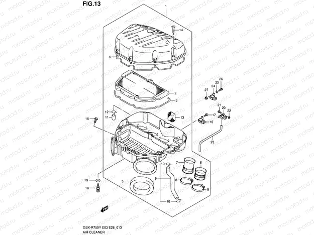 13 - AIR CLEANER