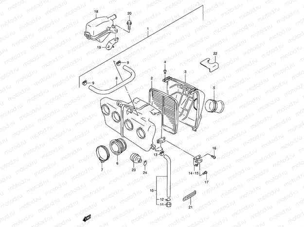 13 - AIR CLEANER
