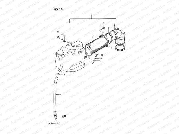13 - AIR CLEANER (FRONT)