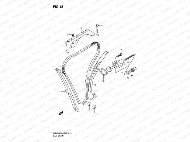 13 - CAM CHAIN