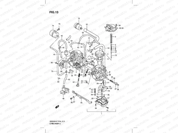 13 - CARBURETOR