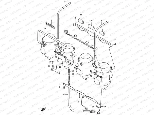 13 - CARBURETOR FITTINGS