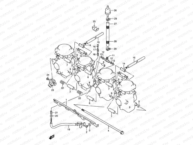 13 - CARBURETOR FITTINGS