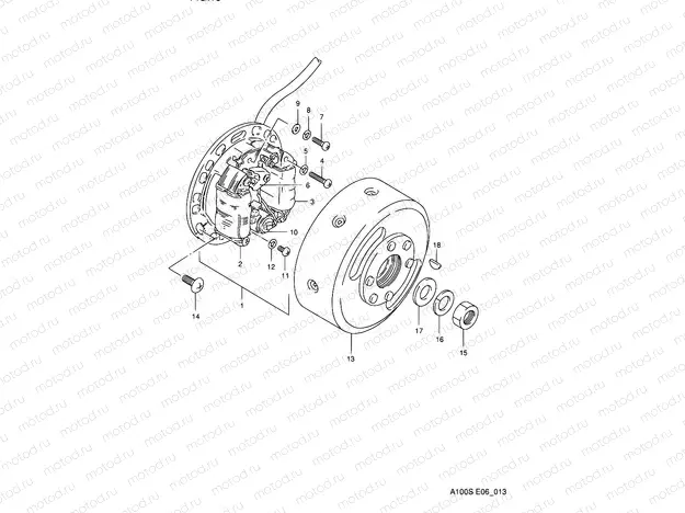 13 - MAGNETO (MODEL R)