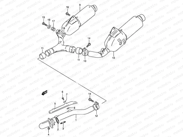 13 - MUFFLER