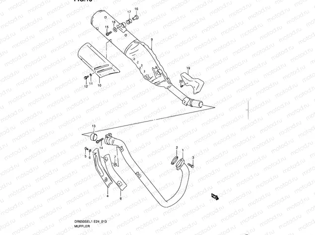 13 - MUFFLER