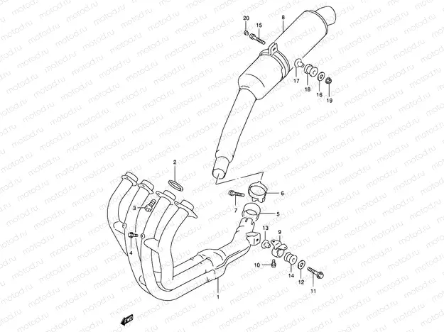 13 - MUFFLER