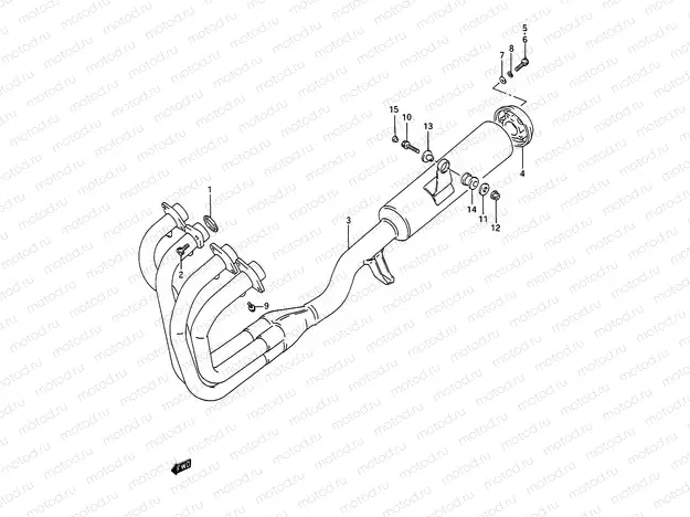 13 - MUFFLER