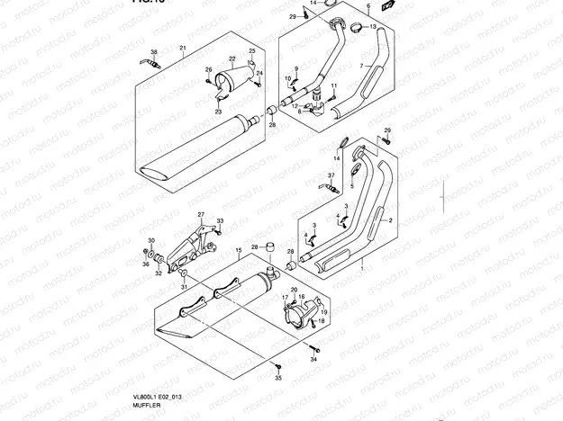 13 - MUFFLER