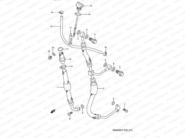 13 - OIL HOSE