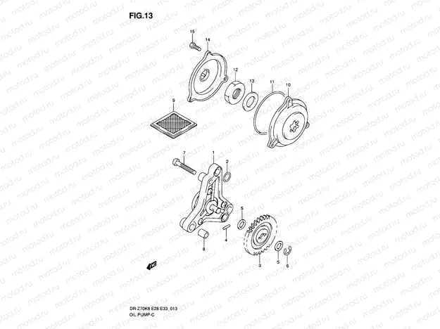 13 - OIL PUMP