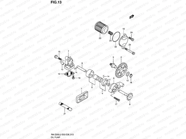 13 - OIL PUMP