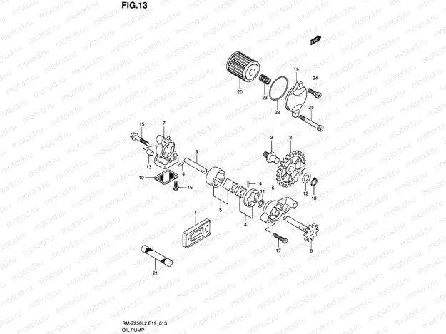 13 - OIL PUMP