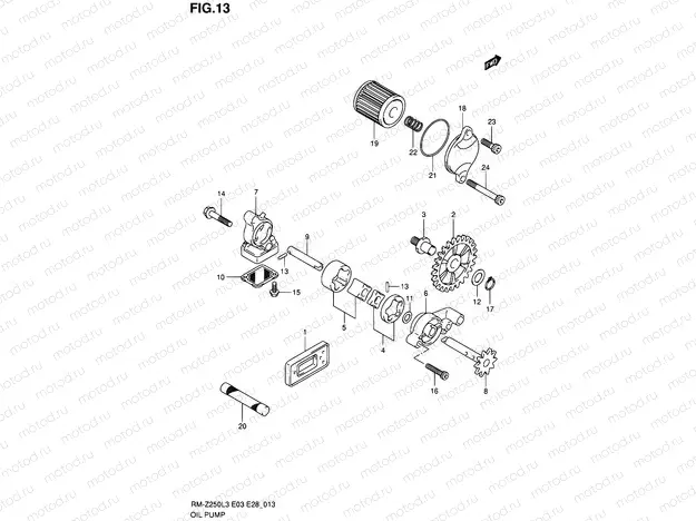 13 - OIL PUMP