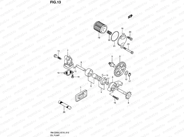 13 - OIL PUMP