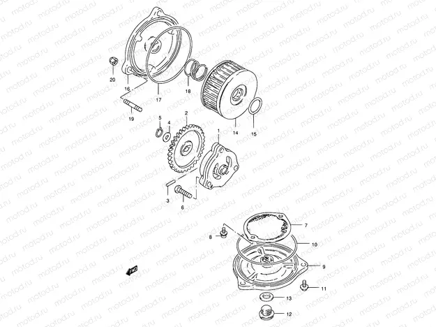 13 - OIL PUMP