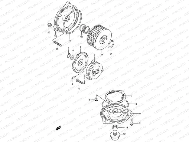 13 - OIL PUMP