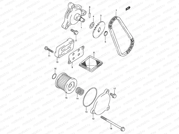 13 - OIL PUMP