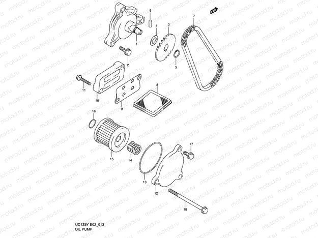13 - OIL PUMP