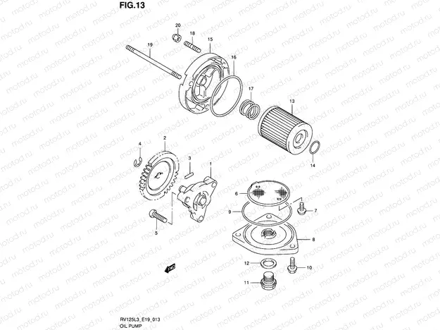 13 - OIL PUMP