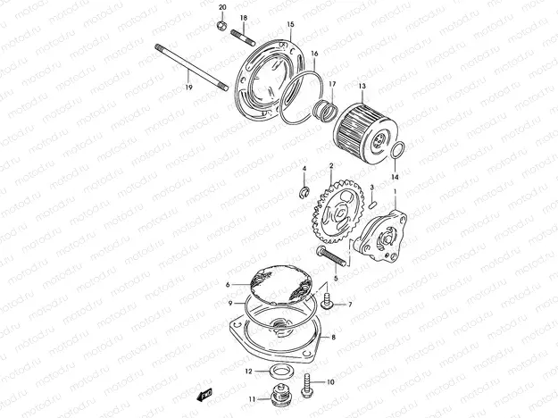 13 - OIL PUMP