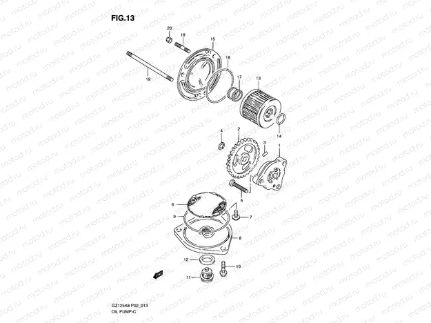 13 - OIL PUMP