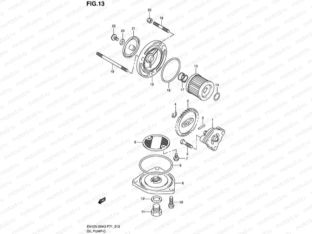 13 - OIL PUMP