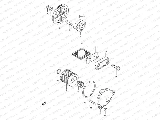 13 - OIL PUMP