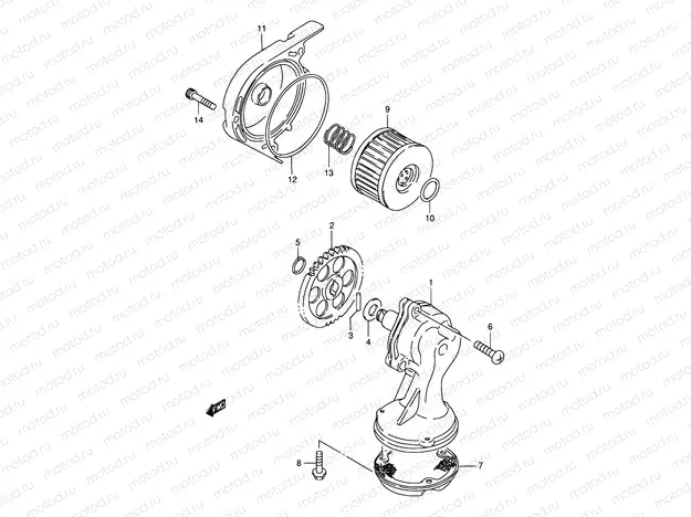 13 - OIL PUMP