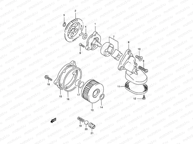 13 - OIL PUMP