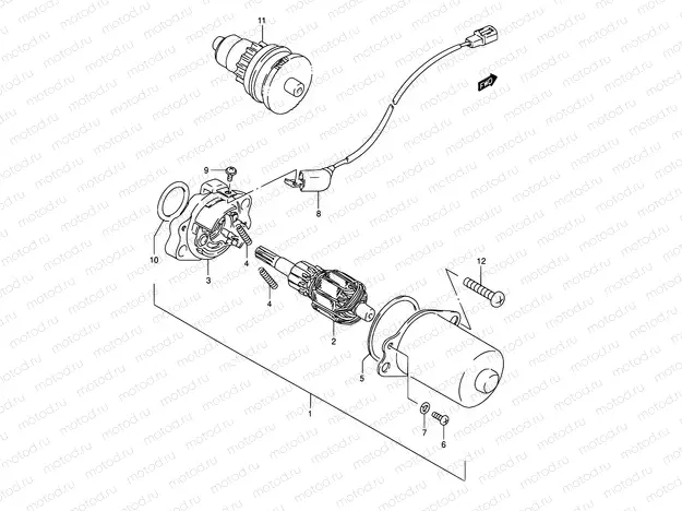13 - STARTING MOTOR