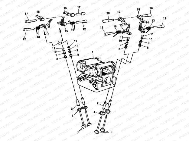 130 - CAMSHAFT » VALVE DRIVE