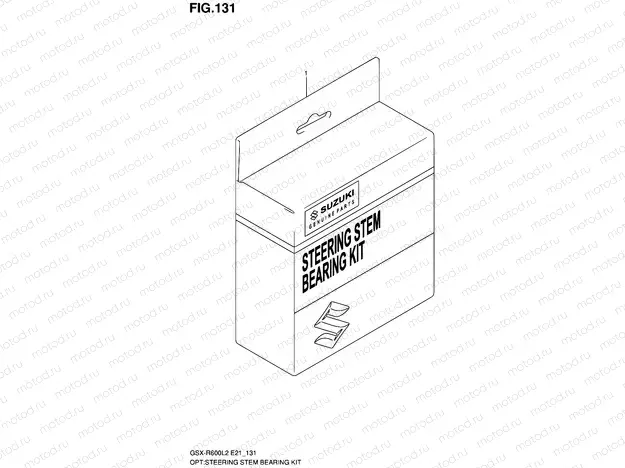 131 - STEERING STEM BEARING KIT