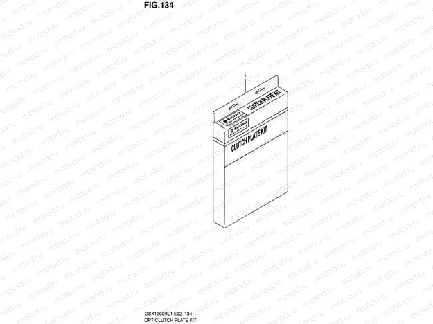 134 - CLUTCH PLATE KIT