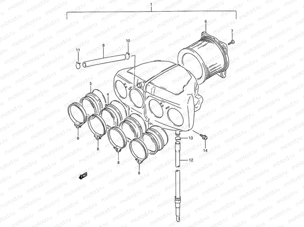 13A - AIR CLEANER (MODEL L/M/N/P/R/S/T)