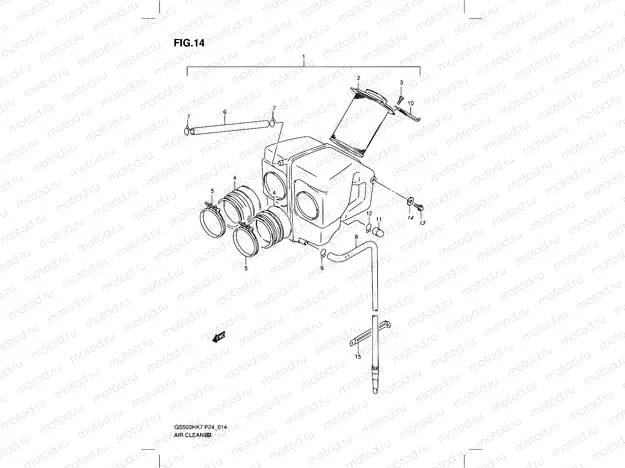 14 - AIR CLEANER