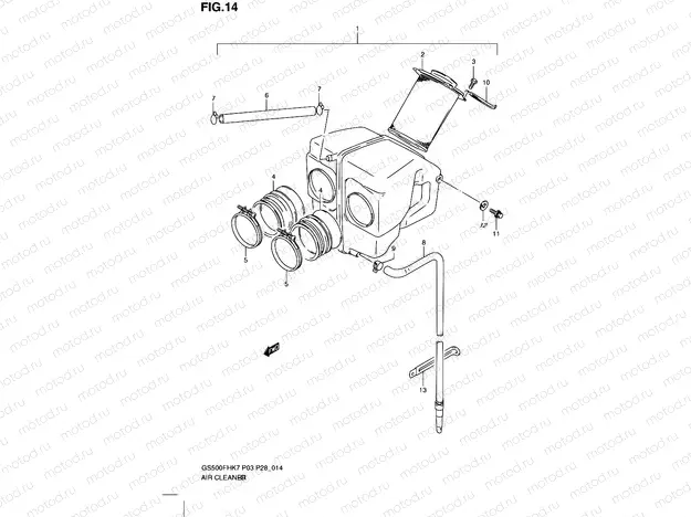 14 - AIR CLEANER