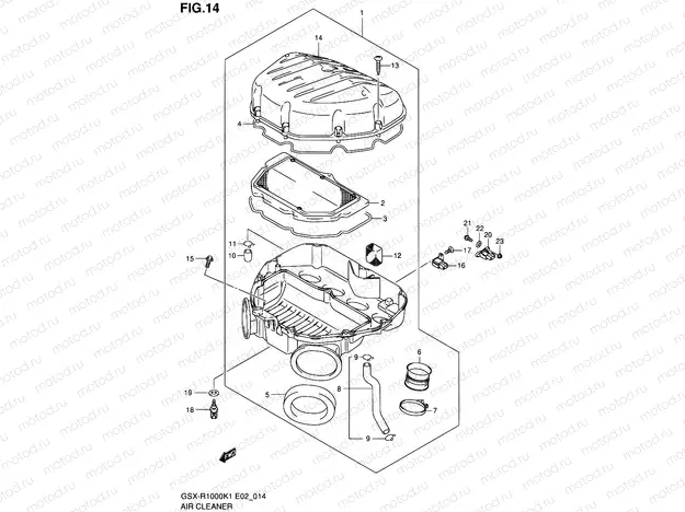 14 - AIR CLEANER