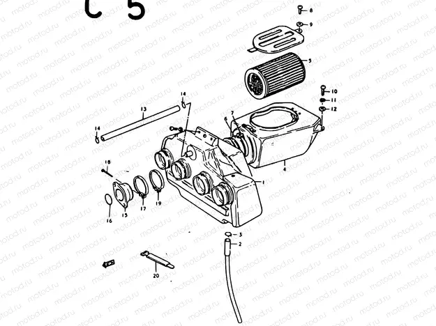 14 - AIR CLEANER