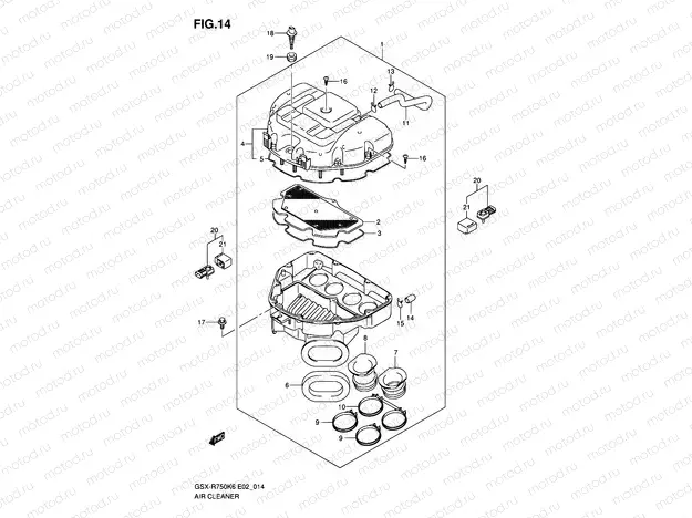 14 - AIR CLEANER