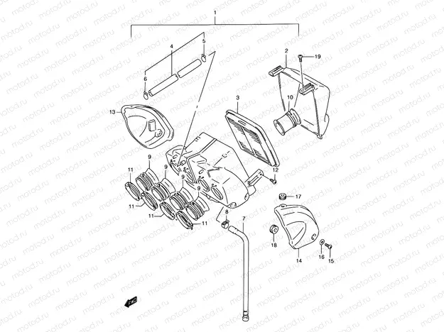 14 - AIR CLEANER
