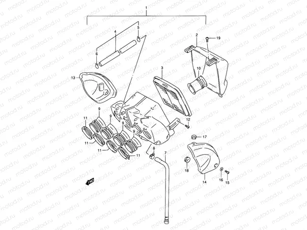 14 - AIR CLEANER