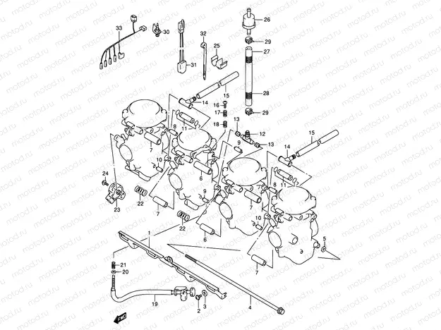 14 - CARBURETOR FITTINGS