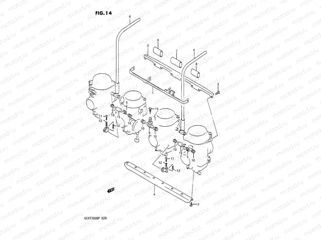 14 - CARBURETOR FITTINGS