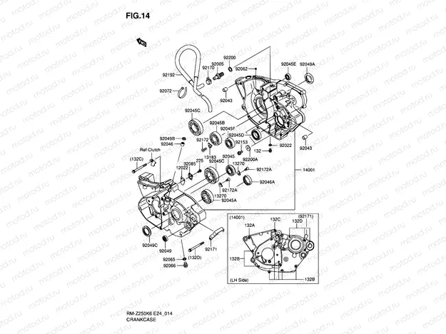 14 - CRANKCASE