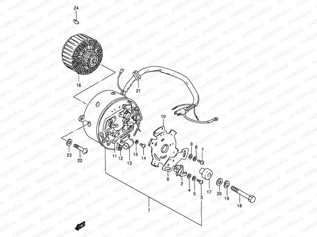 14 - GENERATOR (MODEL Z)