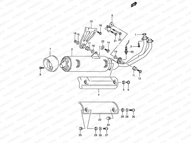 14 - MUFFLER