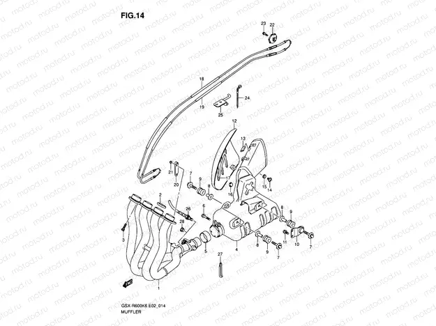 14 - MUFFLER