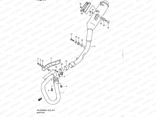 14 - MUFFLER