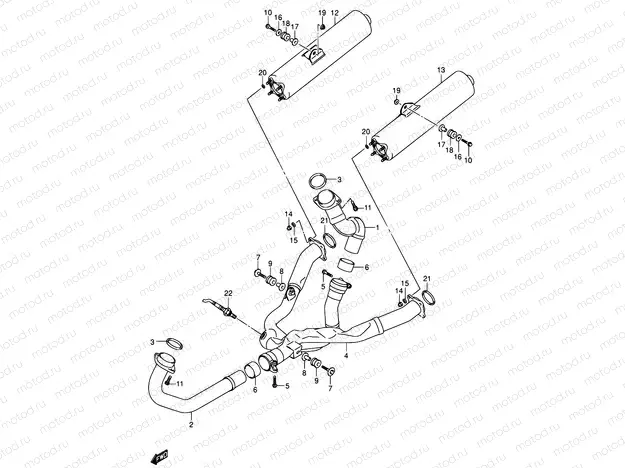 14 - MUFFLER